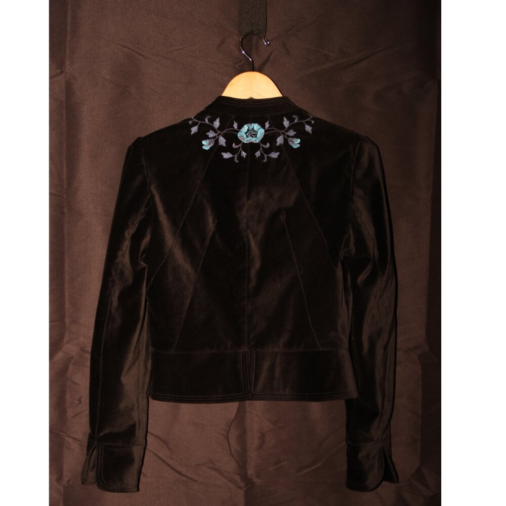 LUCKY BRAND Velvet Embroidered Jacket - Picture 2 of 7